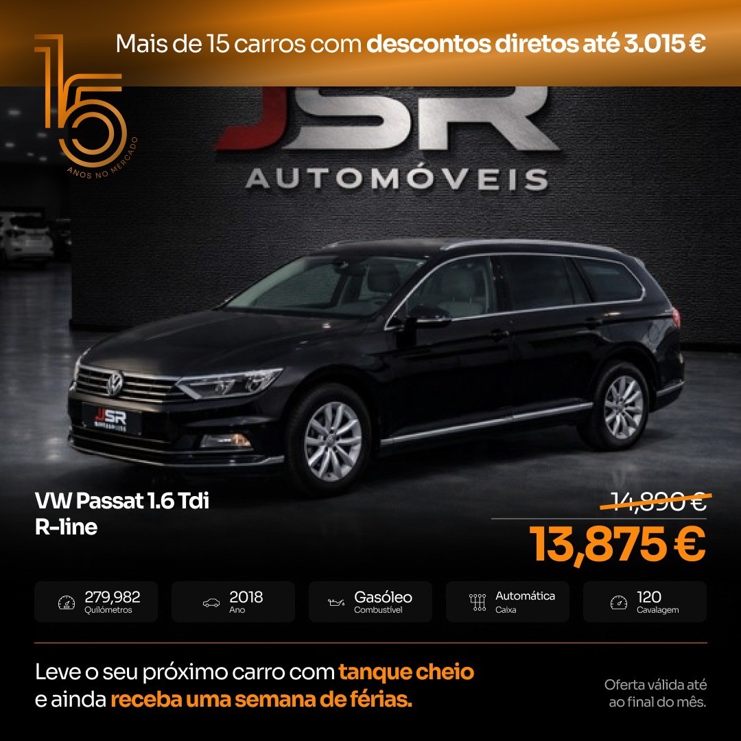 VW Passat 1.6 Tdi R-line