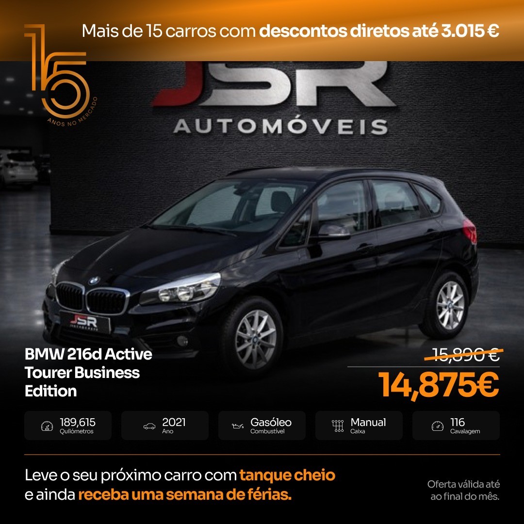 BMW 216d Active Tourer Business Edition