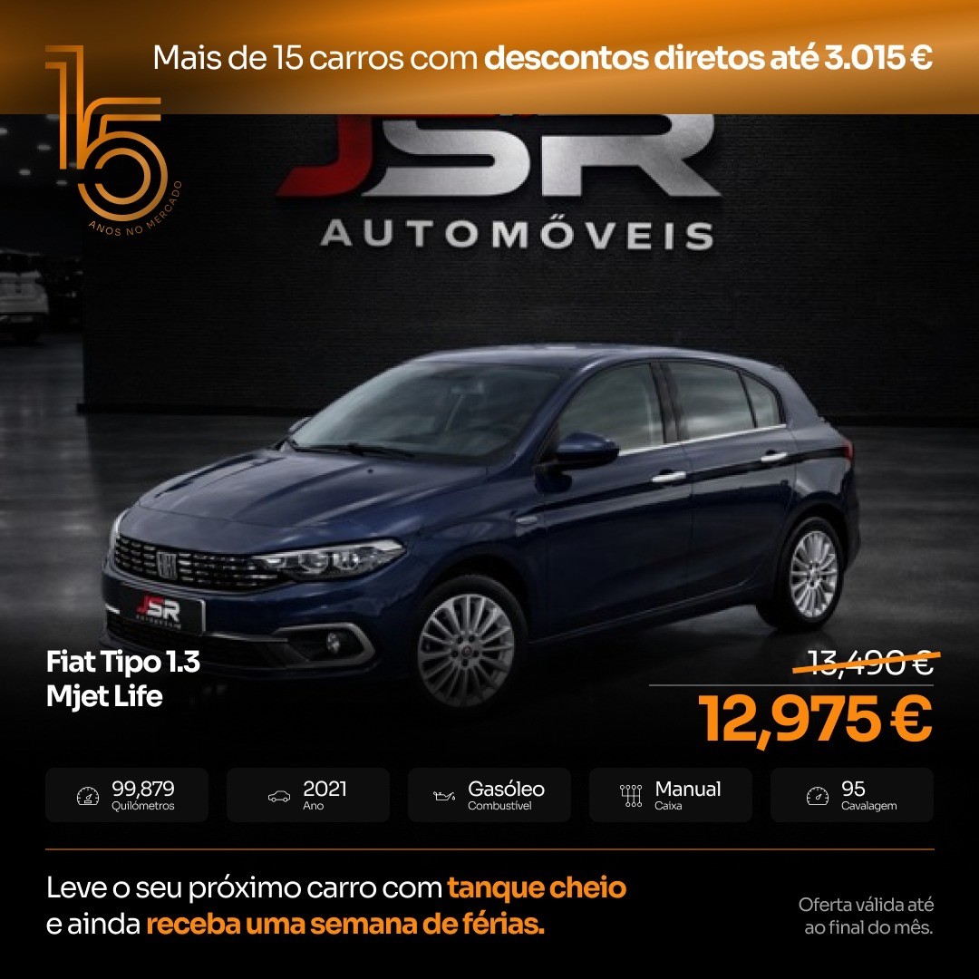 Fiat Tipo 1.3 Mjet Life