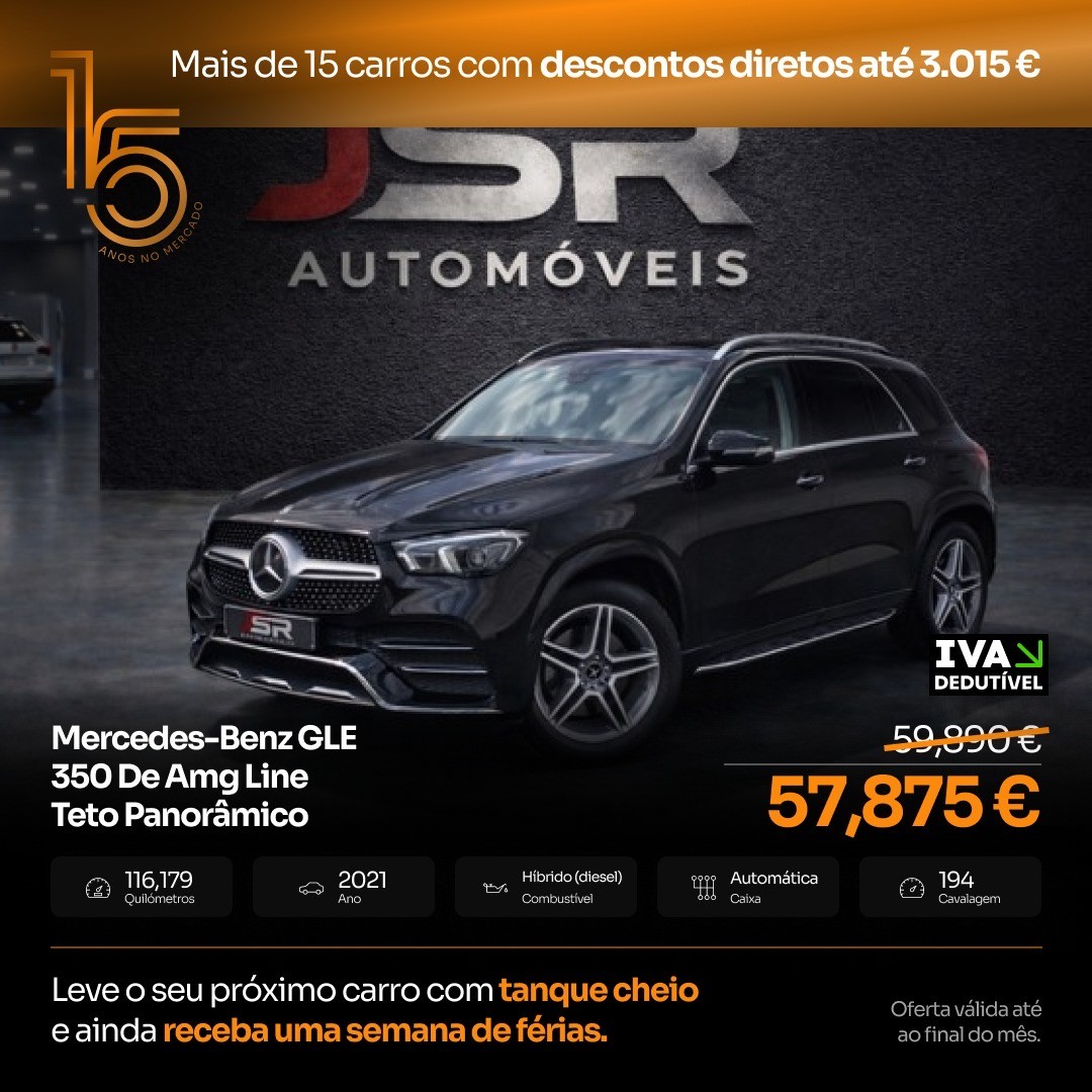Mercedes-Benz Gle 350 De Amg Line Teto Panoramico