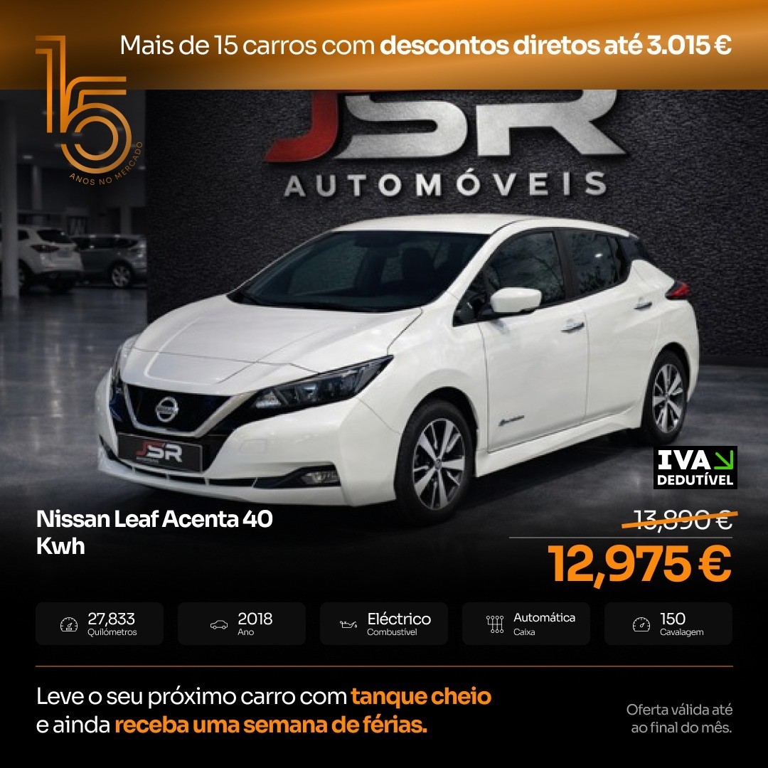 Nissan Leaf Acenta 40 Kwh