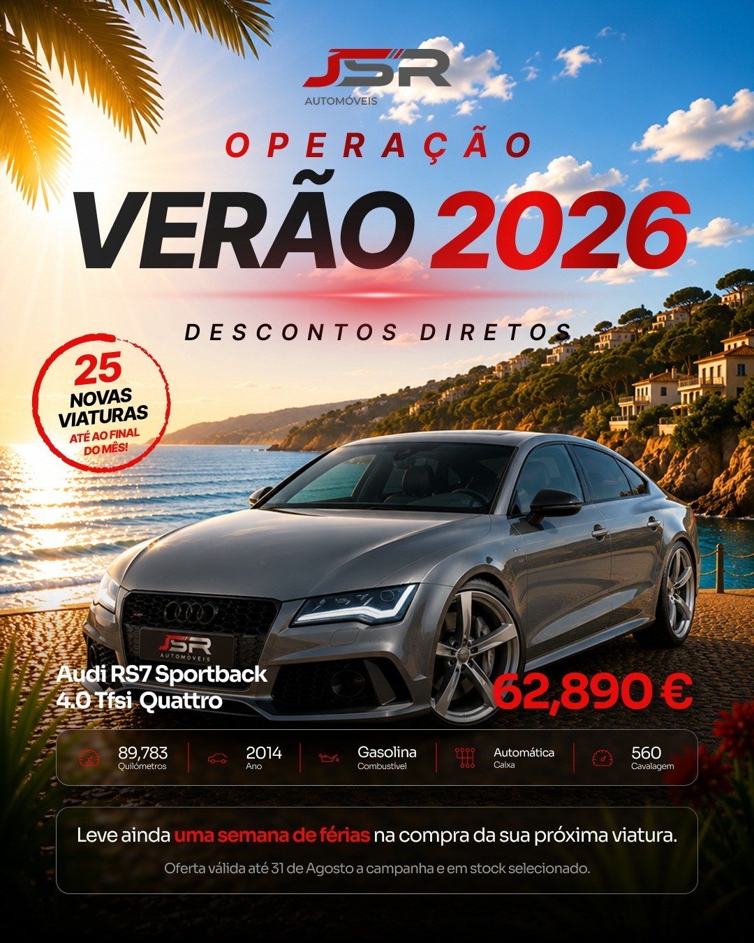 Audi A7 Sportback 4.0 Tfsi Rs7 Quattro