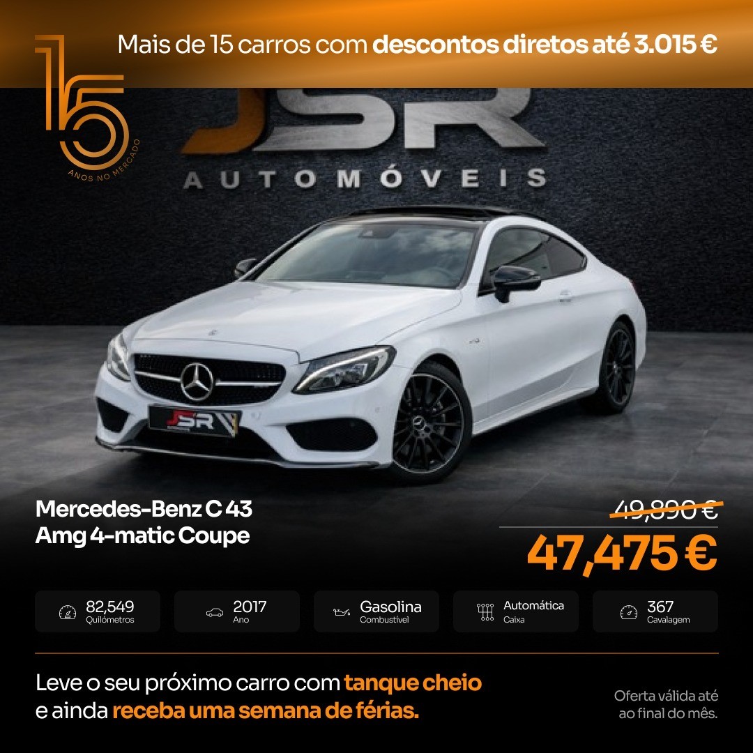 Mercedes-Benz C 43 Amg 4-matic Coupe